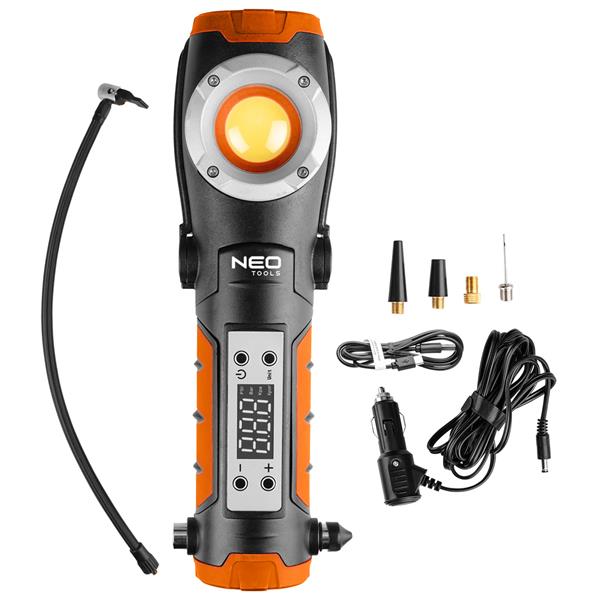 NEO Tools Akulamp 800 lm kompressoriga