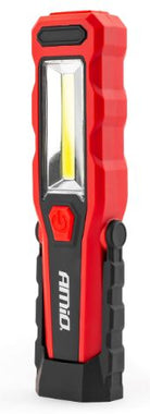 AMiO Taskulamp COB 3 W + LED 1 W, 1800 mAh