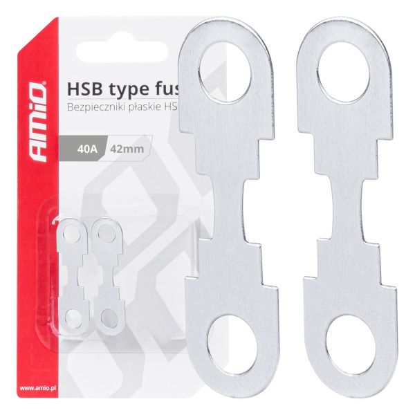 AMiO Ribakaitsmed HSB, 42 x 12 mm, 40 A, 2 tk