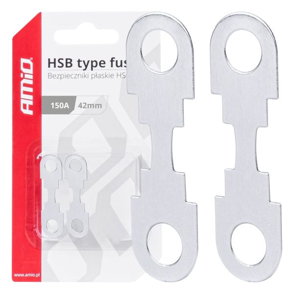 AMiO Ribakaitsmed HSB, 42 x 12 mm, 150 A, 2 tk