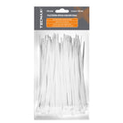 Tecmaxx Kaablisidemed 140 x 3,6 mm, valge, 100 tk