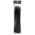 Moje Auto Kaablisidemed 4,8 x 370 mm, must, 100 tk