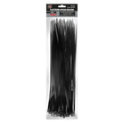 Moje Auto Kaablisidemed 7,6 x 300 mm, must, 50 tk
