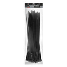 Moje Auto Kaablisidemed 7,6 x 370 mm, must, 50 tk