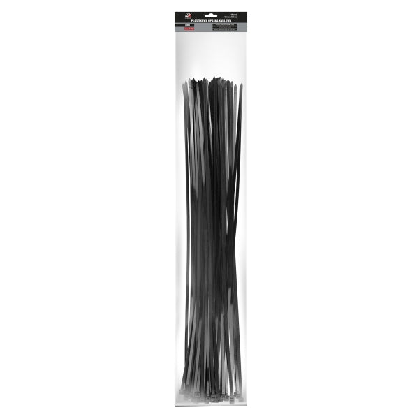 Moje Auto Kaablisidemed 9 x 450 mm, must, 50 tk