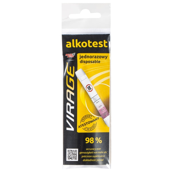 Virage Ühekordne alkomeeter