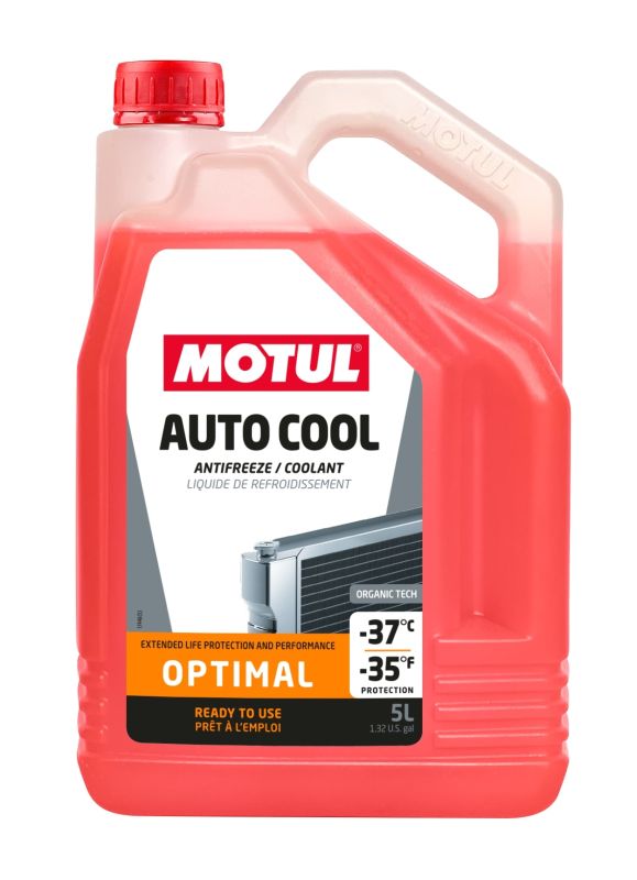 Motul Auto Cool Optimal G12 jahutusvedelik, -37 °C