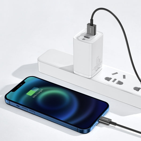 Baseus Laadimiskaabel USB - Lightning Superior, 2,4 A, 2 m, must