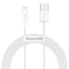 Baseus Laadimiskaabel USB - Lightning Superior, 2,4 A, 2 m, valge