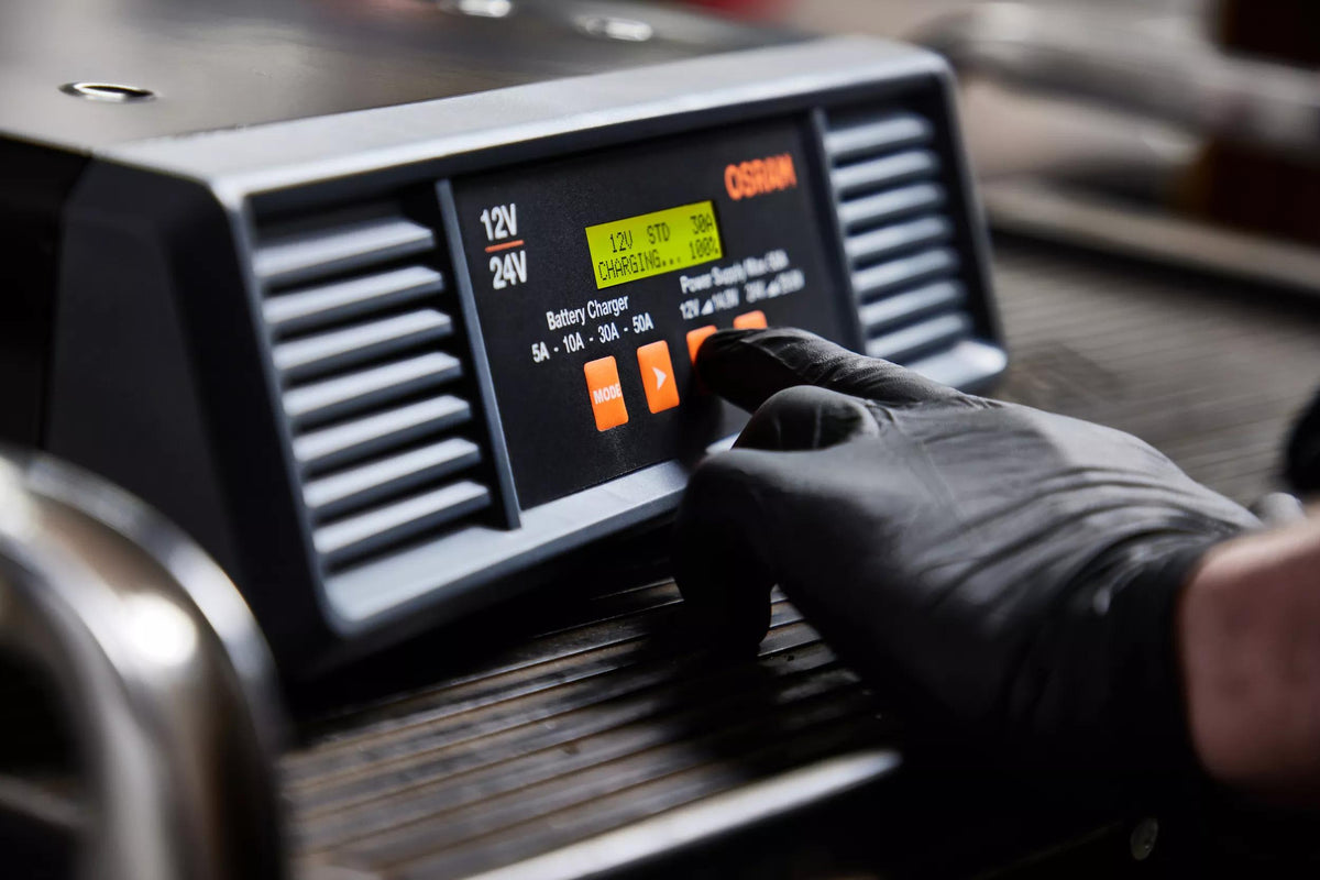 OSRAM BATTERYcharge PRO 50A akulaadija