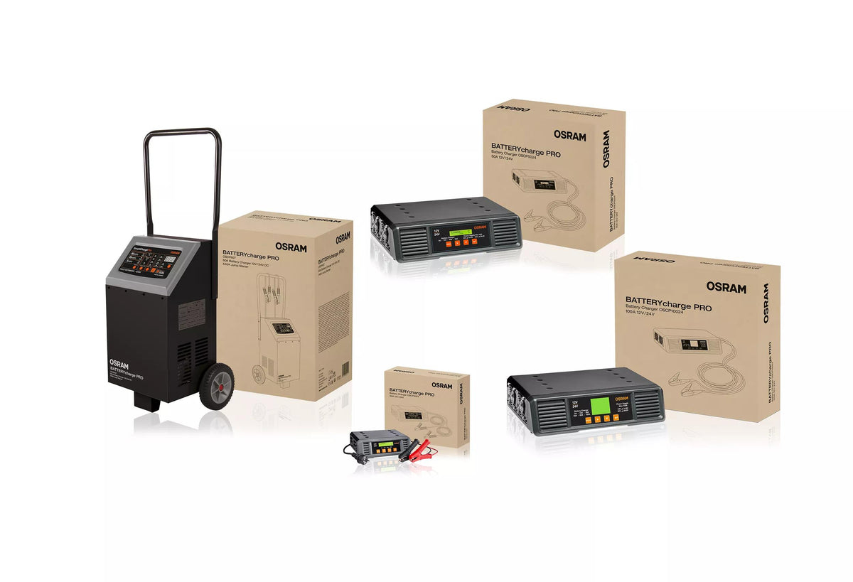 OSRAM BATTERYcharge PRO 30A akulaadija