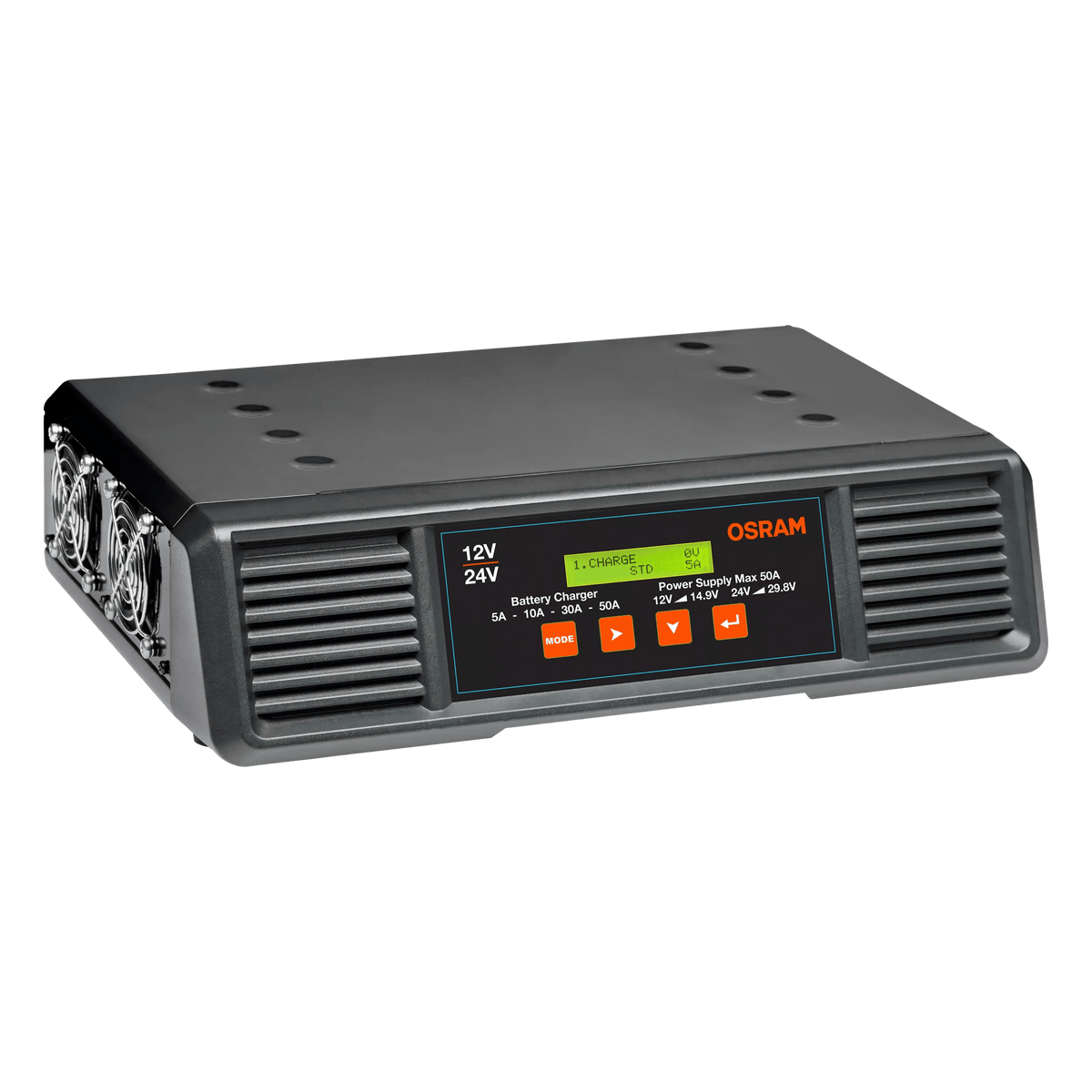 OSRAM BATTERYcharge PRO 50A akulaadija