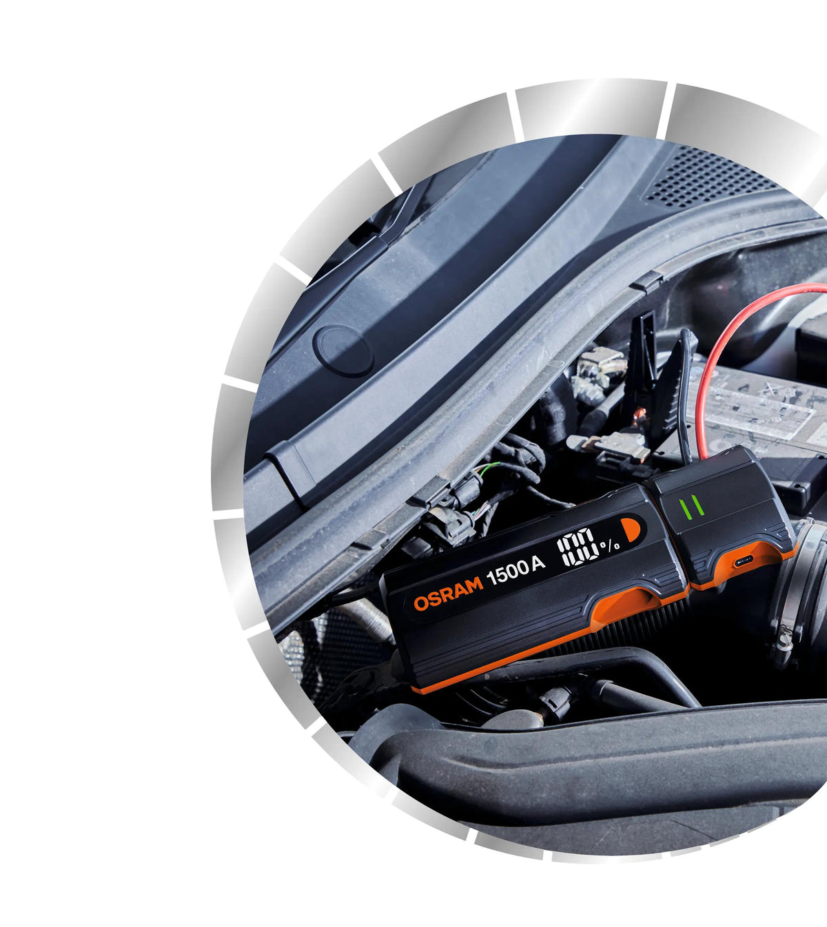 OSRAM BATTERYjumpstart 1500 käivitusabi