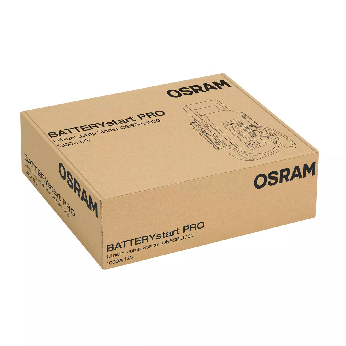 OSRAM BATTERYstart PRO 1000 käivitusabi