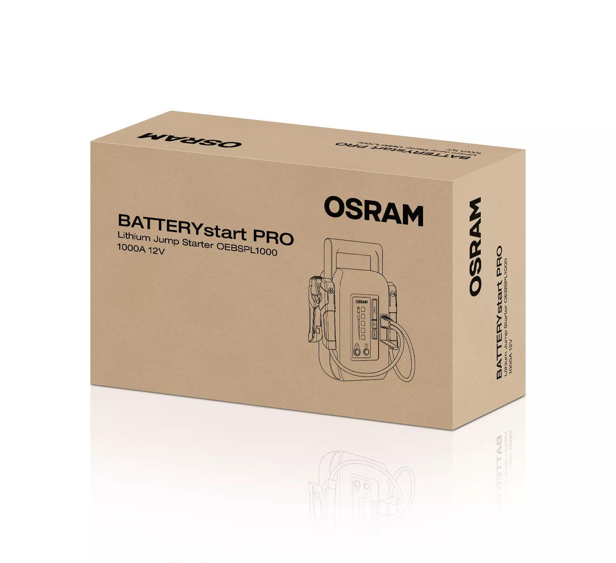 OSRAM BATTERYstart PRO 1000 käivitusabi