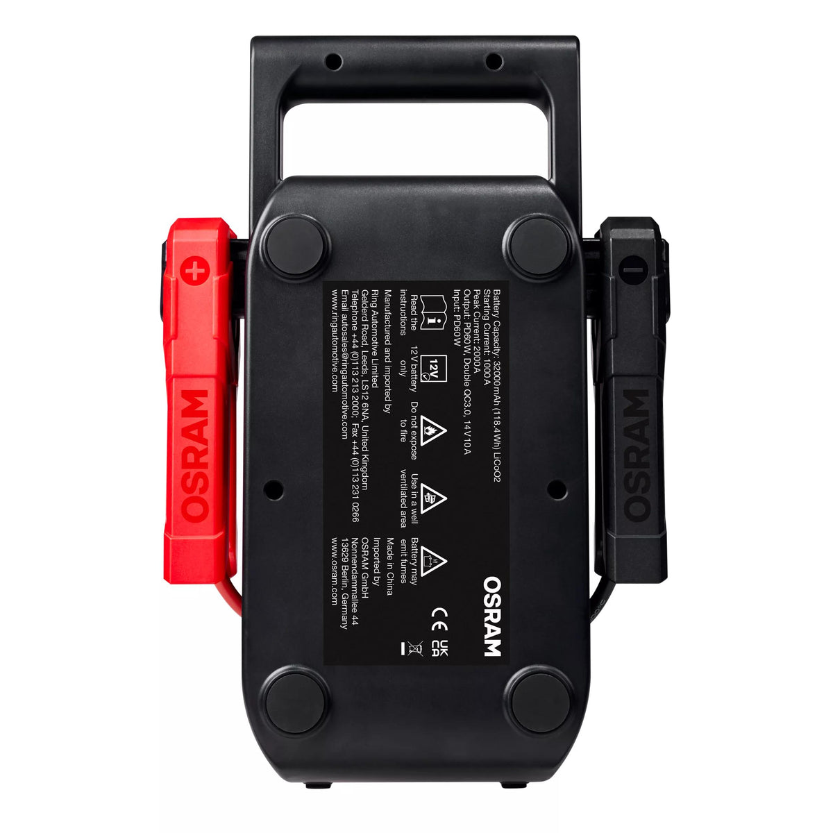 OSRAM BATTERYstart PRO 1000 käivitusabi