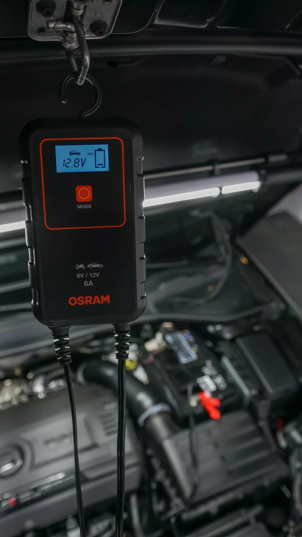 OSRAM BATTERYcharge 908 akulaadija
