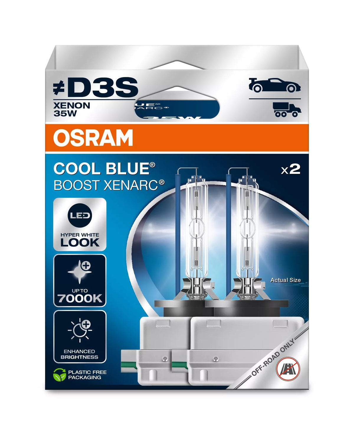 OSRAM XENARC COOL BLUE BOOST D3S 35 W ksenoonpirn