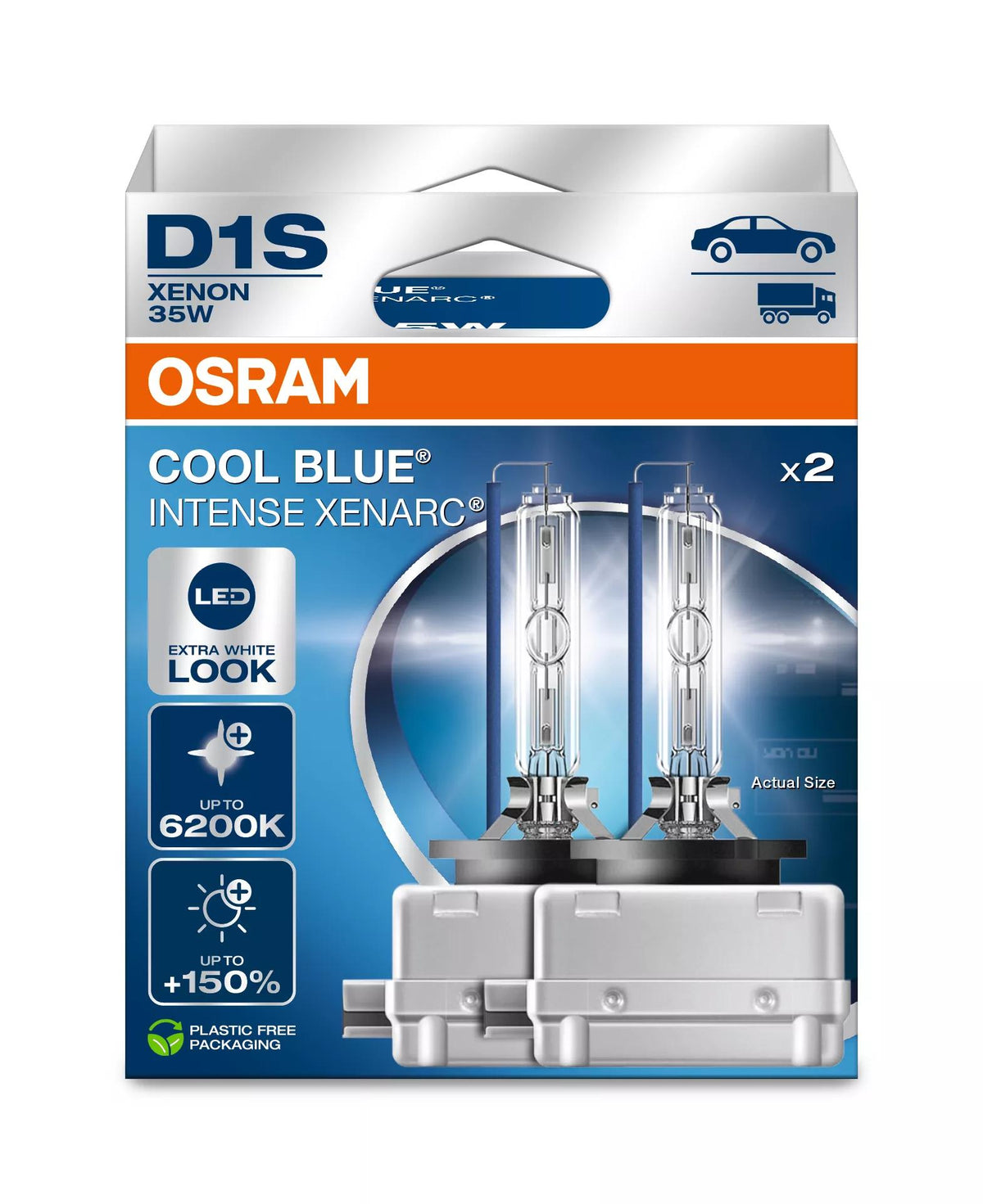 OSRAM XENARC COOL BLUE INTENSE D1S 35 W ksenoonpirn