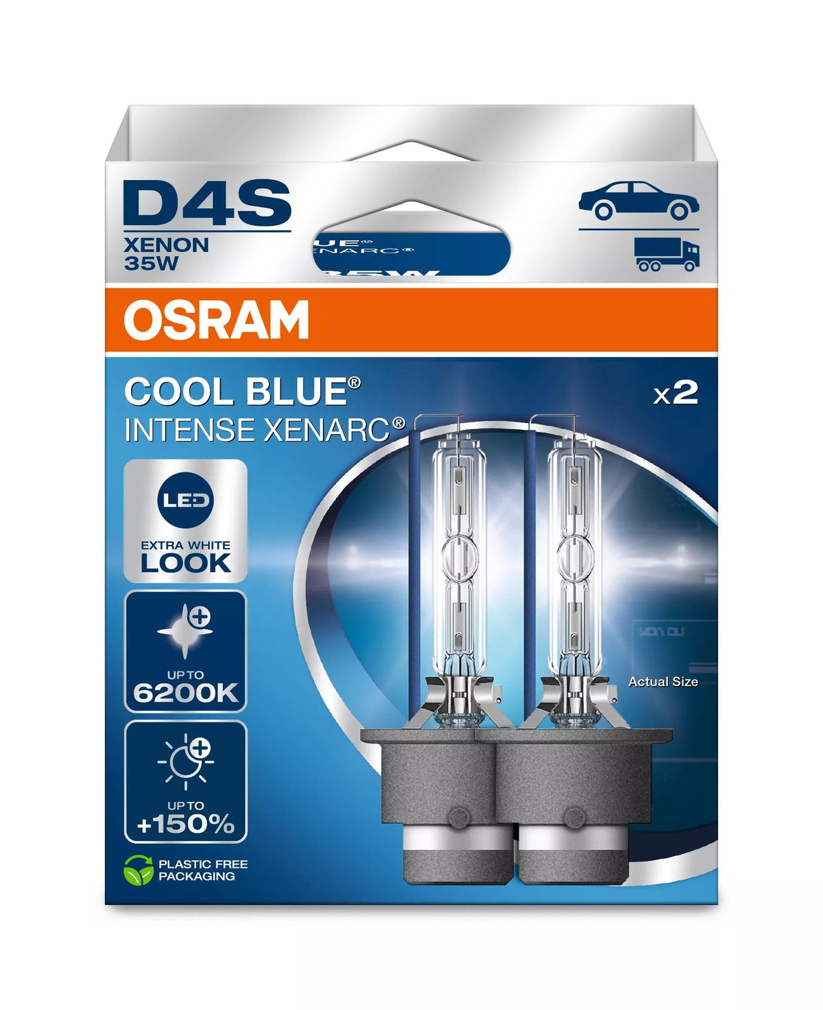 OSRAM XENARC COOL BLUE INTENSE D4S 6200 K 35 W ksenoonpirn