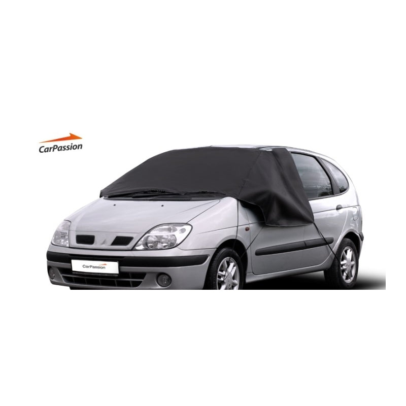 CarPassion Esiklaasi jäätumisvastane kate L 145-165 x 110 cm, rattakinnitusega