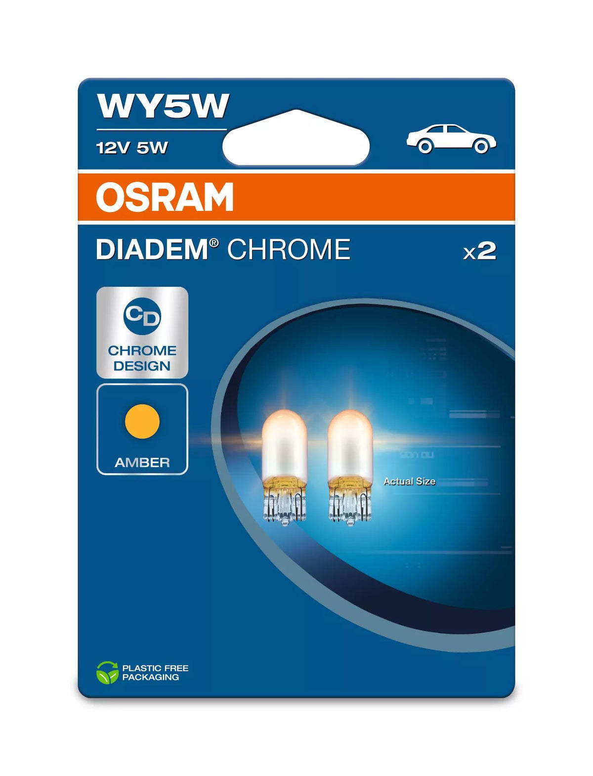 OSRAM DIADEM CHROME WY5W 12 V 5 W signaalpirn