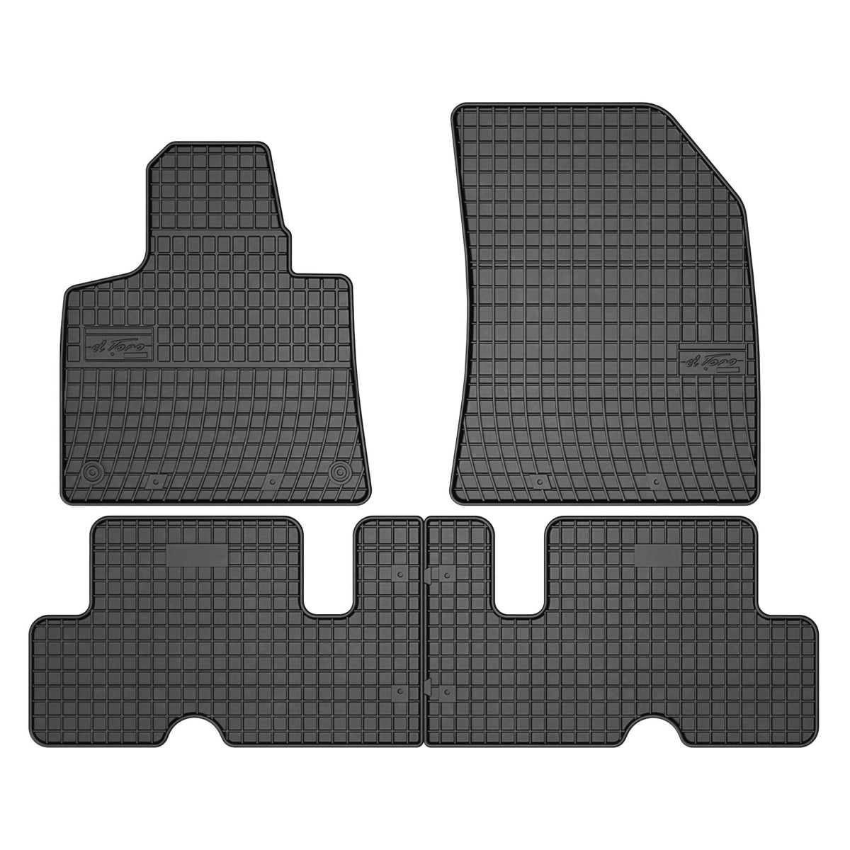 Frogum El Toro Citroën C4 Picasso II 2013-2019 mahtuniversaal põrandamatid (1. ja 2. rida)