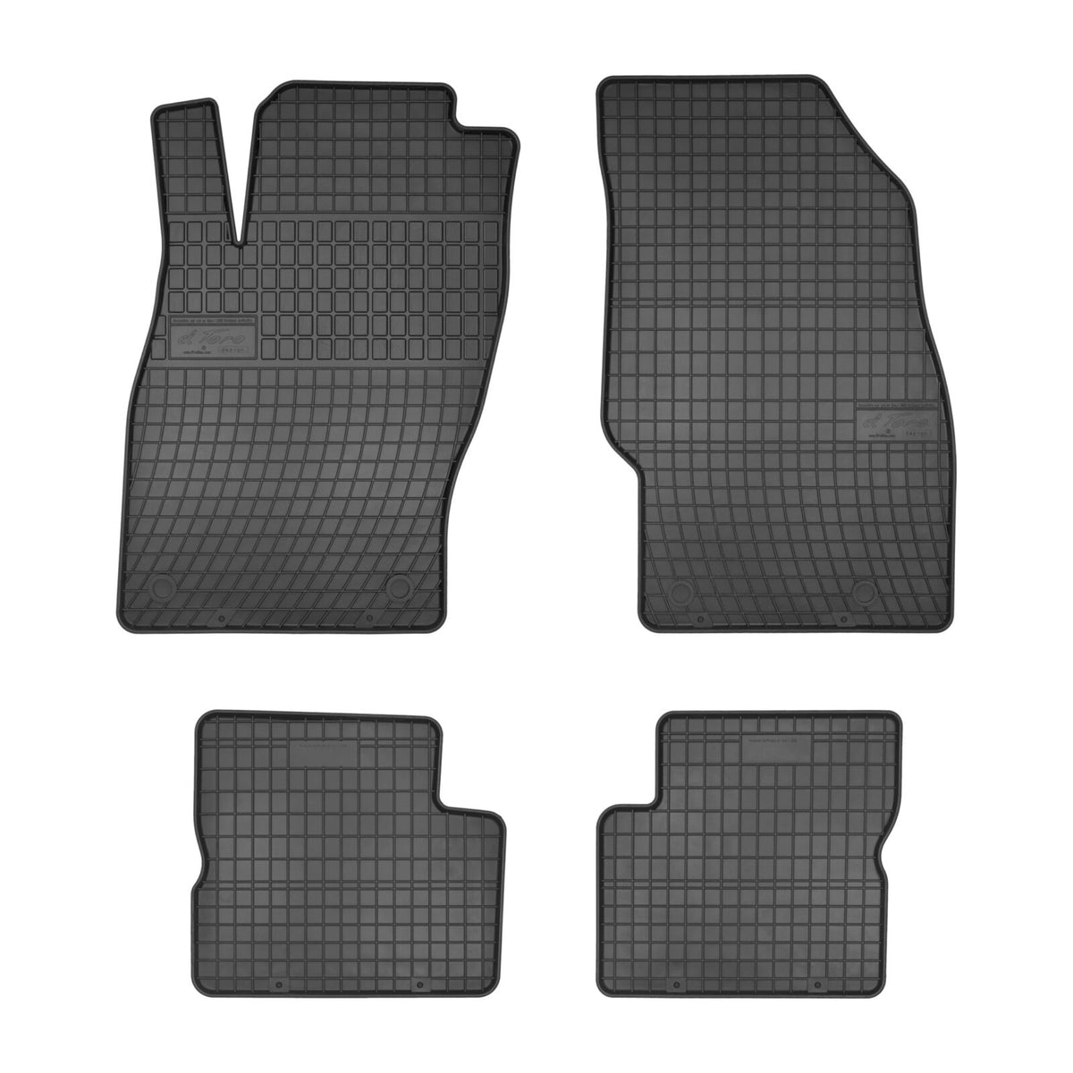 Frogum El Toro Opel Corsa D 2006-2014 luukpära põrandamatid (1. ja 2. rida)
