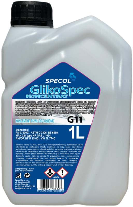Specol Glikospec jahutusvedeliku kontsentraat, roheline