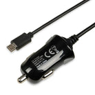 iBOX Autolaadija C-14 sisseehitatud Micro USB kaabliga, 1 A