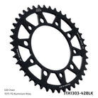 JT Sprockets Tagumine hammasratas JTA1303.42BLK, 42z, samm 520, RaceLite alumiinium, must