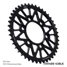 JT Sprockets Tagumine hammasratas JTA1489.43BLK, 43z, samm 525, RaceLite alumiinium, must