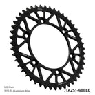 JT Sprockets Tagumine hammasratas JTA251.48BLK, 48z, samm 520, RaceLite alumiinium, must