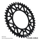 JT Sprockets Tagumine hammasratas JTA486.42BLK, 42z, samm 520, RaceLite alumiinium, must