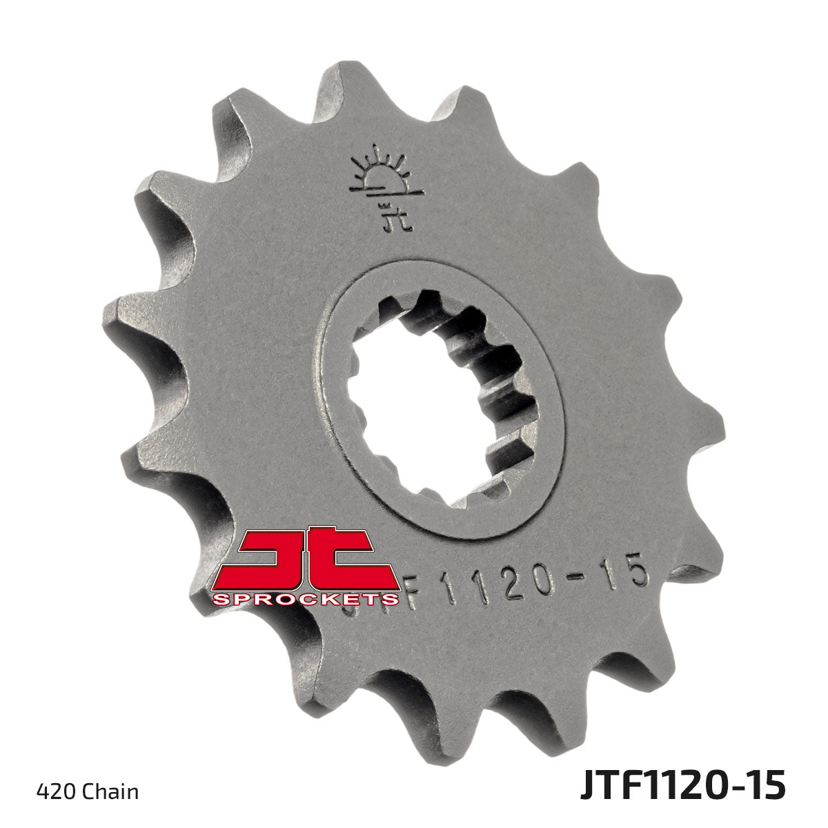 JT Sprockets Eesmine hammasratas JTF1120.15, 15z, samm 420