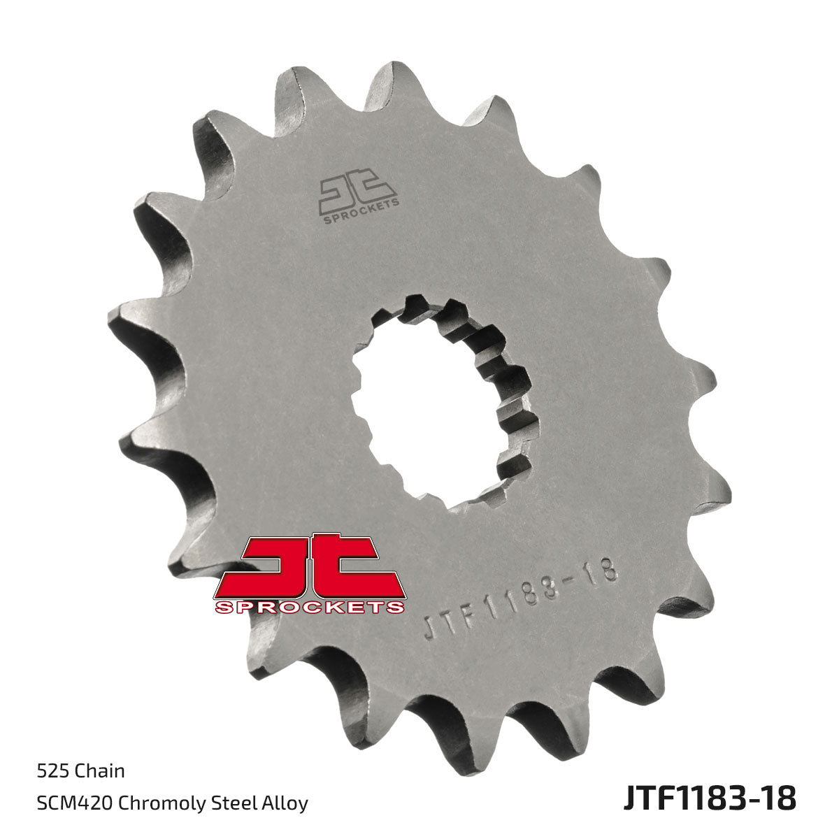 JT Sprockets Eesmine hammasratas JTF1183.18, 18z, samm 525