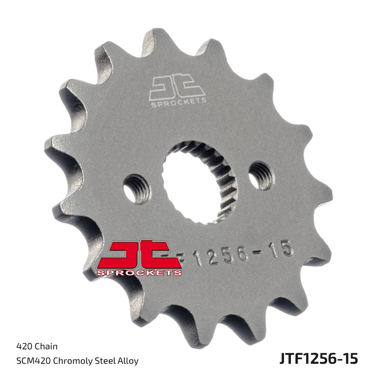 JT Sprockets Eesmine hammasratas JTF1256.15, 15z, samm 420