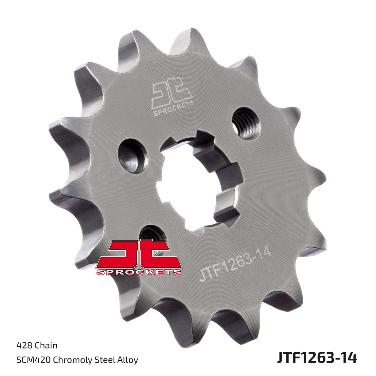 JT Sprockets Eesmine hammasratas JTF1263.14, 14z, samm 428