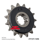 JT Sprockets Eesmine hammasratas JTF1371.15RB, 15z, samm 525, kummisummutiga