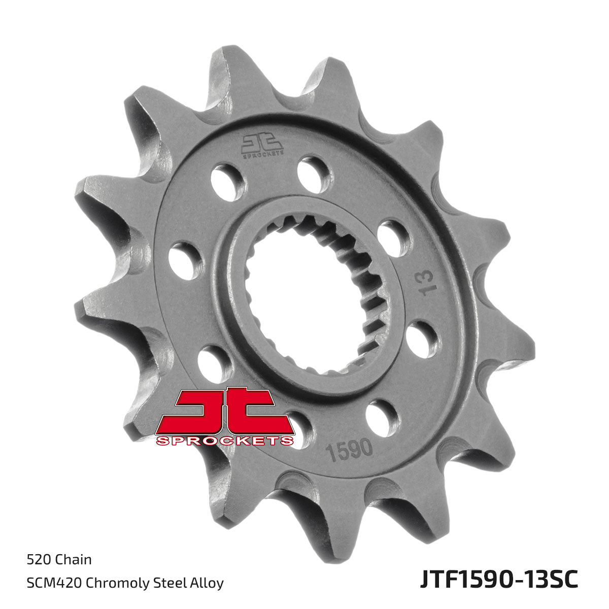 JT Sprockets Eesmine hammasratas JTF1590.13SC, 13z, samm 520, isepuhastuv