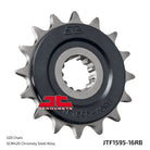 JT Sprockets Eesmine hammasratas JTF1595.16RB, 16z, samm 520, kummisummutiga