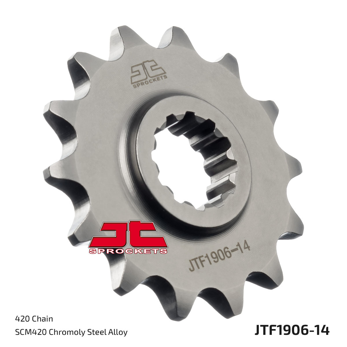 JT Sprockets Eesmine hammasratas JTF1906.14, 14z, samm 420
