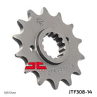 JT Sprockets Eesmine hammasratas JTF308.14, 14z, samm 520
