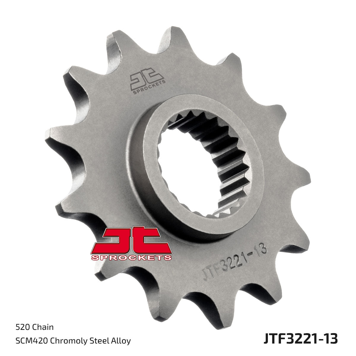 JT Sprockets Eesmine hammasratas JTF3221.13, 13z, samm 520