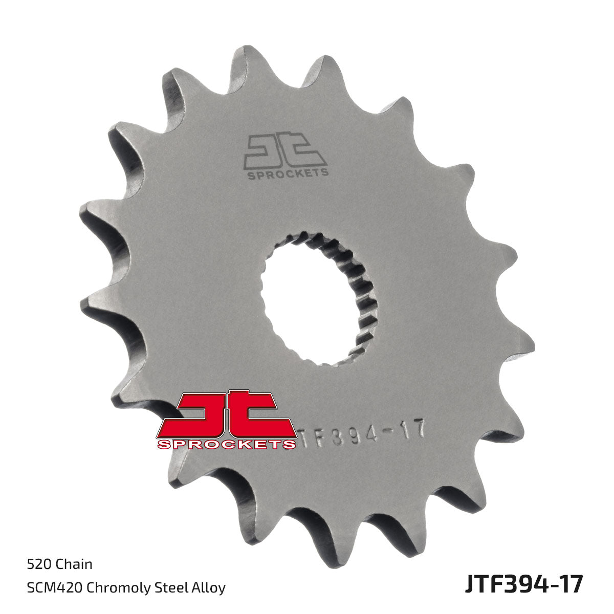 JT Sprockets Eesmine hammasratas JTF394.17, 17z, samm 520