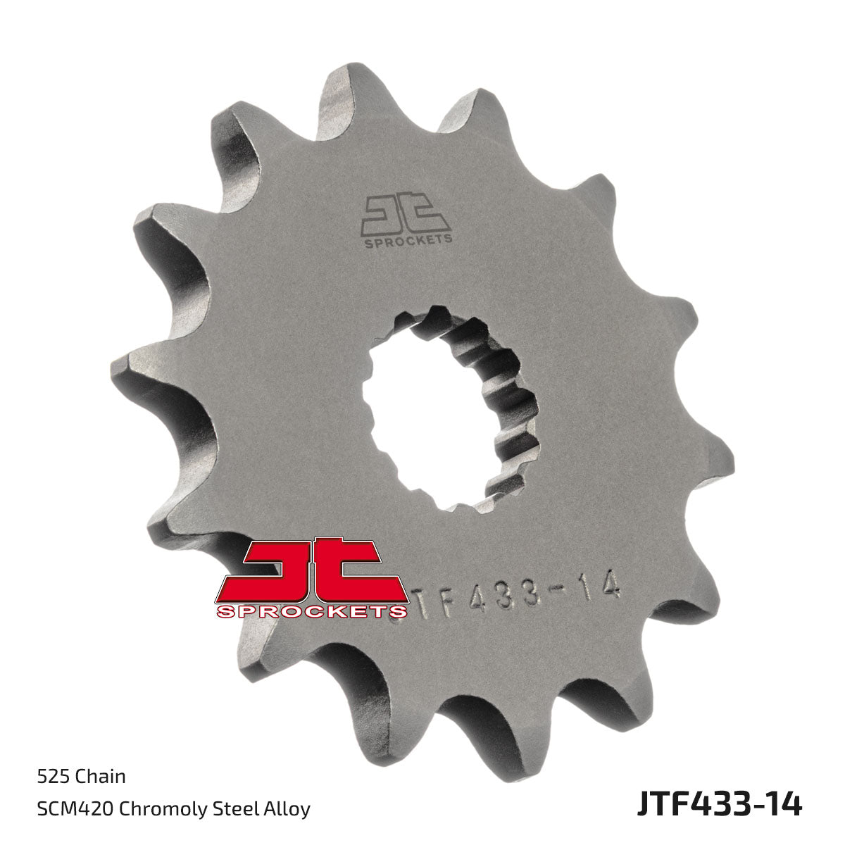 JT Sprockets Eesmine hammasratas JTF433.14, 14z, samm 525