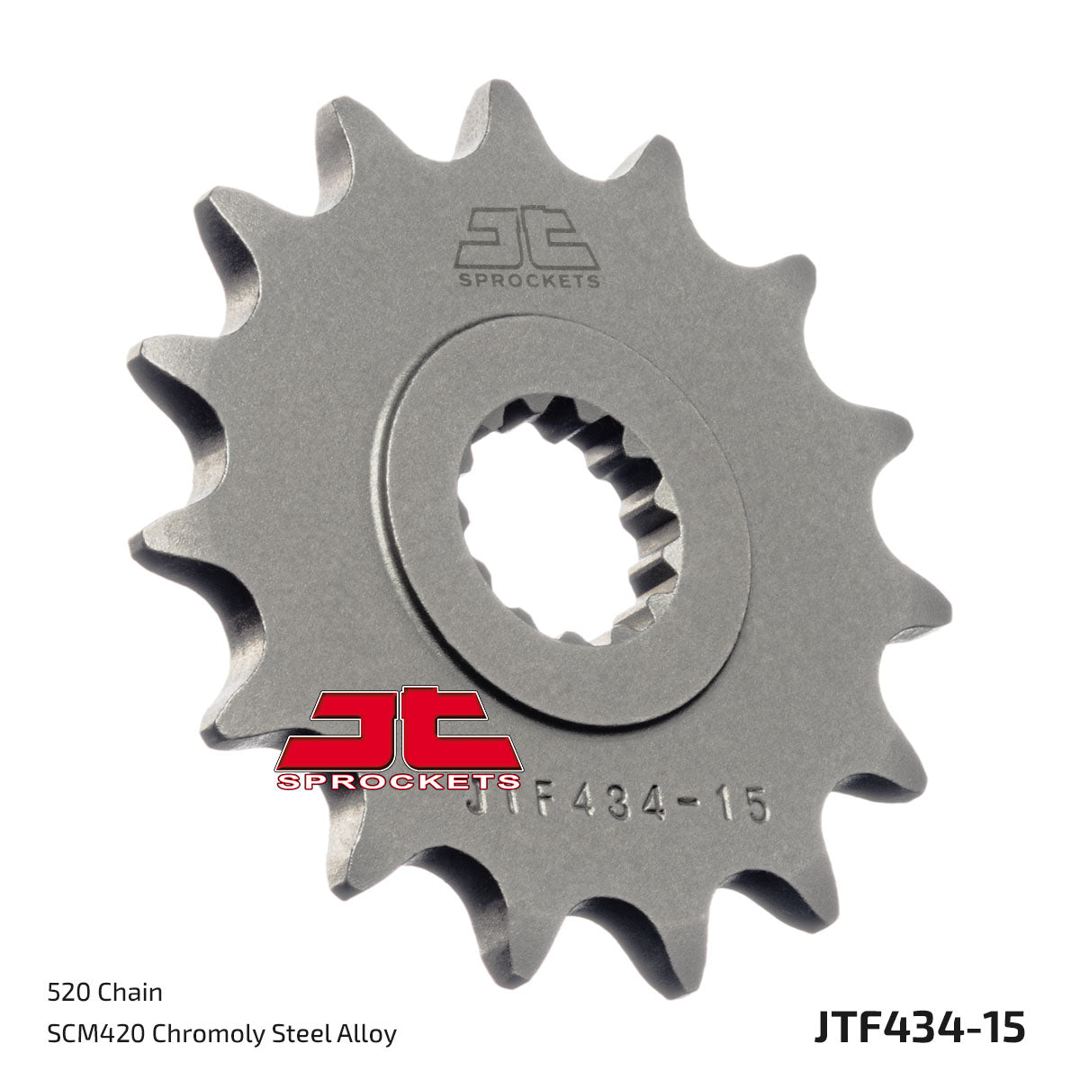 JT Sprockets Eesmine hammasratas JTF434.15, 15z, samm 520