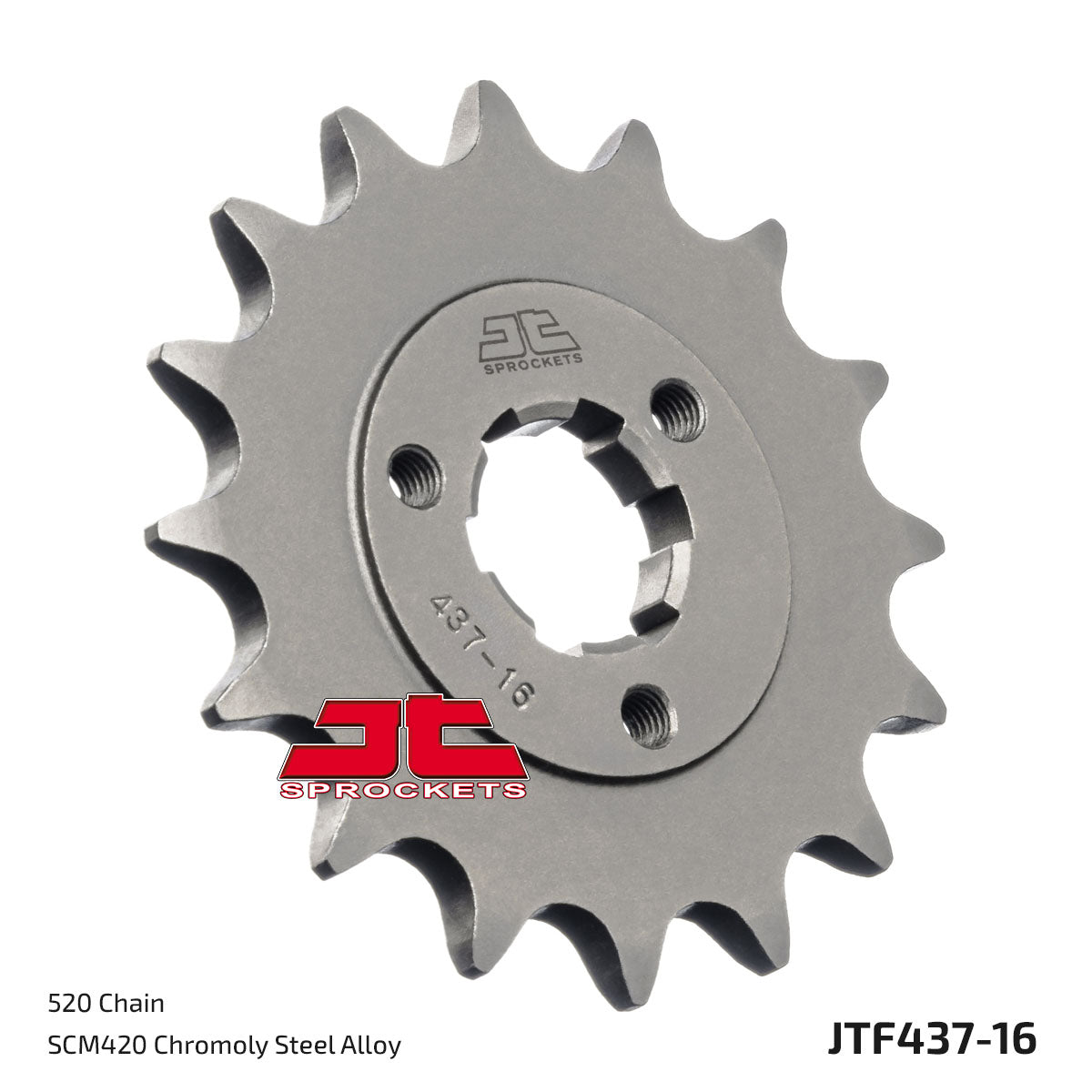 JT Sprockets Eesmine hammasratas JTF437.16, 16z, samm 520