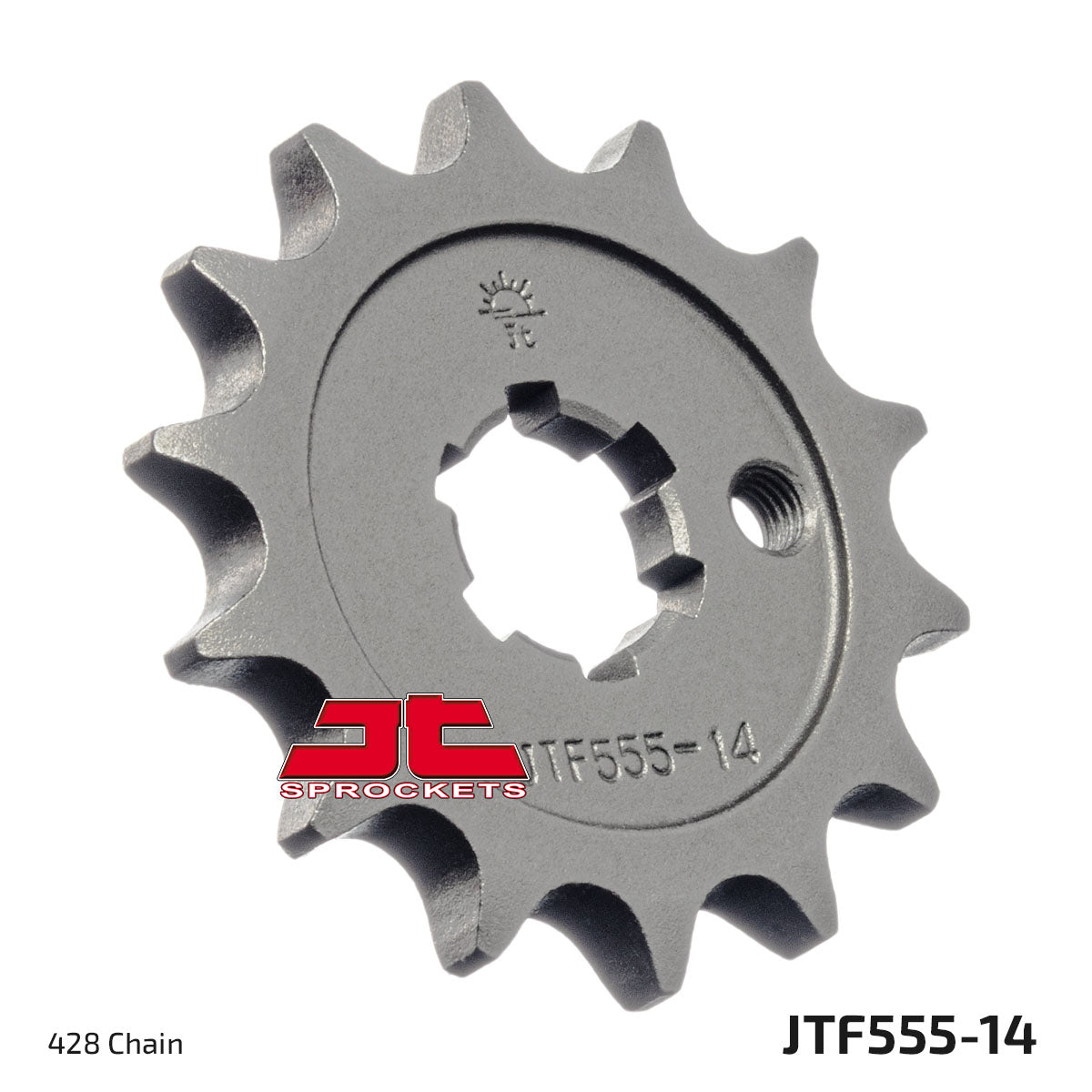 JT Sprockets Eesmine hammasratas JTF555.14, 14z, samm 428