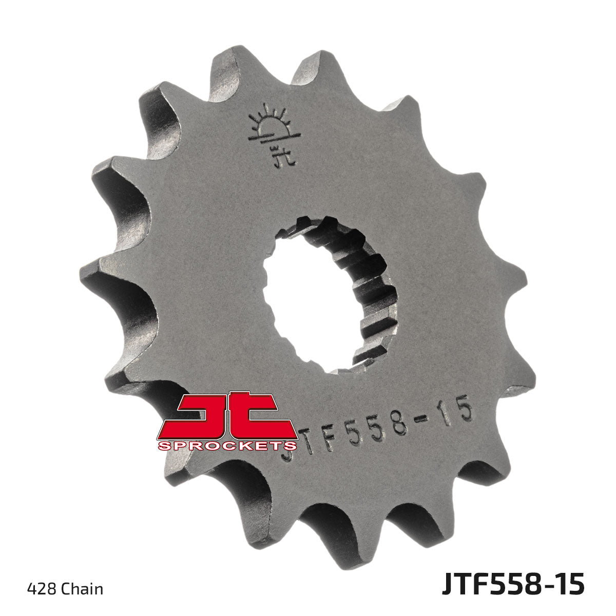 JT Sprockets Eesmine hammasratas JTF558.15, 15z, samm 428